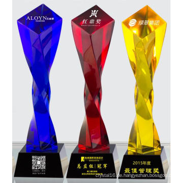 2016 wunderschöne Crystal Award und Crystal Trophy